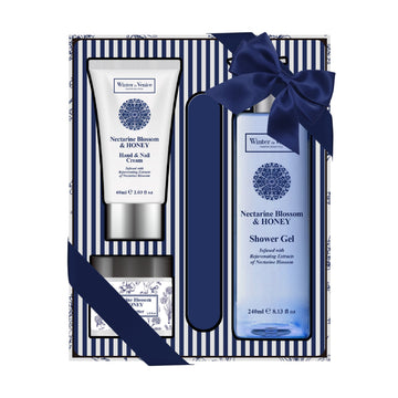 Winter In Venice Nectarine Blossom & Honey Bath & Body Gift Set